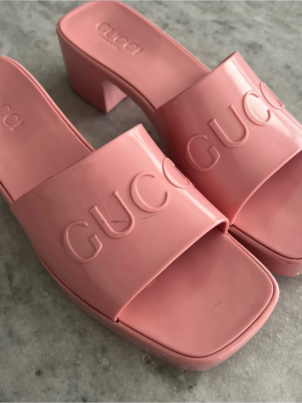 Pink Slide Sandals